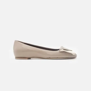 Ballerine Da Donna Eva Picci 1694 Ballerina Lux Taupe Vaniglia
