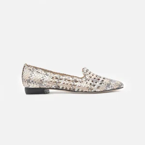 Accollata Da Donna Eva Picci 19511 Woven Multimetal Nero