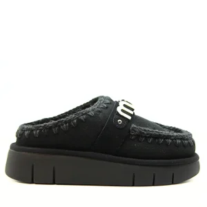 MOU Bounce clog metal logo black 1224