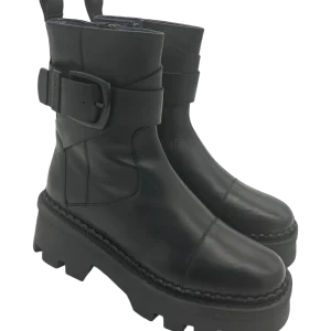 Anfibio donna Apepazza pelle Black - Nila -