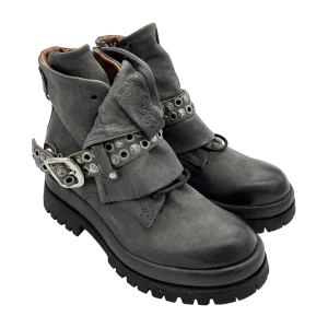 Anfibio pelle donna AS98 Smoke - B51221 -