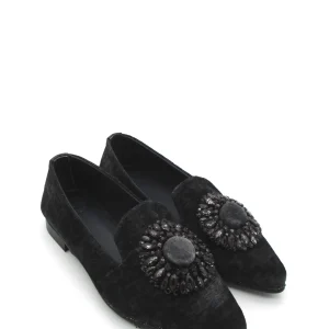 Ballerina Zoe velluto Black - Chantal03 -