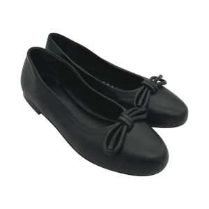 Ballerina pelle donna Janet & Janet Nero  -  J 076 -