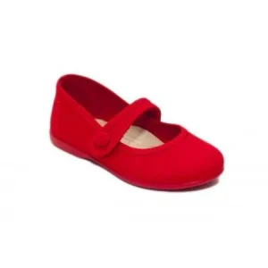 Batilas 17351 Rojo Salon Boton Terciopelo