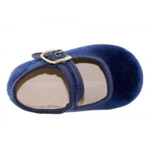 Batilas B1251 Marino Baby Merceditas Terciopelo