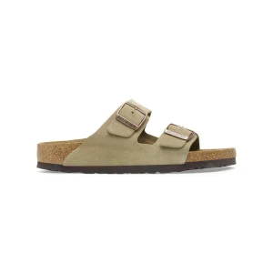 Birkenstock Arizona Taupe Suede Leather