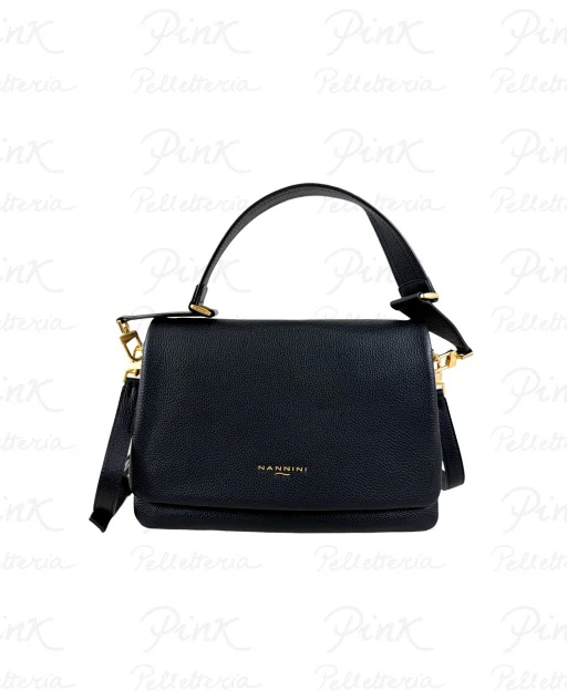Borsa pelle Nannini Black - 18710 - - immagine 2