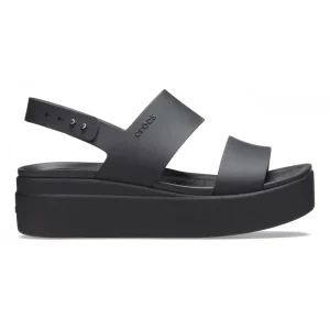 Crocs Brooklyn Low Wedge Black Black