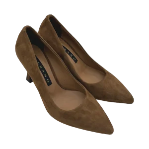 Décolleté donna ALBANO camoscio Cuoio - 2553 -