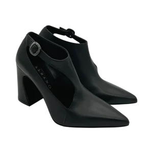 Décolleté pelle donna Albano Nero  - 2819 -