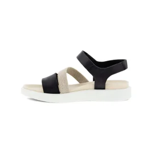 Ecco Sandals Flowt 2-Strap Black