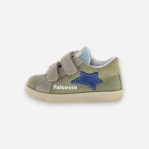 Falcotto Sneaker Kids Alnoite 2 Vl Suede Beige 2019043-22-1D53