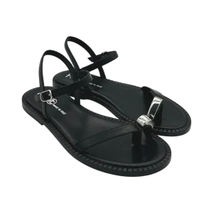 Sandalo pelle donna FRU.IT Black  - 9191 -