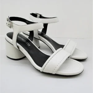 Sandalo pelle donna Adele Dezotti 0907 bianco