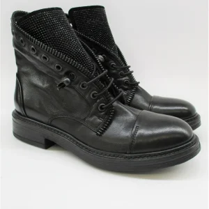 Anfibio donna pelle Fru.it 6475 nero