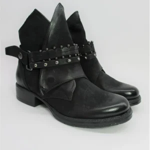 Tronchetto pelle donna MJUS 177262 nero