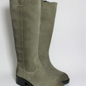 Stivale camoscio donna APEPAZZA BEA taupe