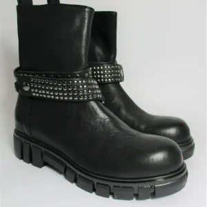 Tronchetto pelle donna FRU.IT 4193 nero