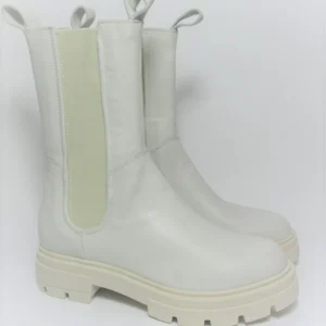 Stivale pelle donna MJUS M79203 panna