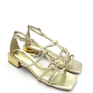 Sandalo pelle donna 1765-A  Valery Oro