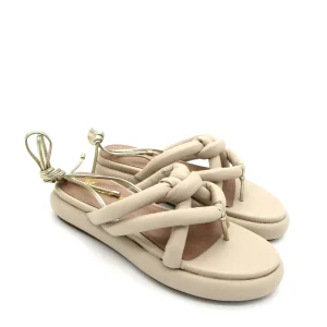 Sandalo pelle donna 1182004  Valery Avorio
