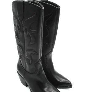 Stivale texano pelle donna Mjus 793386 Nero