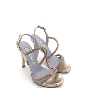Sandalo donna 3233 Albano Metallizzato Rame