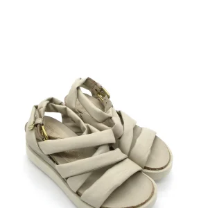Sandalo pelle zeppa donna Mjus Cappuccino -  T18001 -