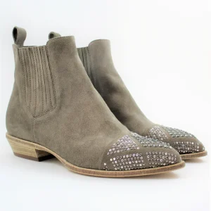 Tronchetto camoscio donna FRU.IT 4393 beige