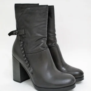 Tronchetto pelle donna MJUS 590206 nero
