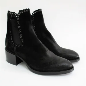 Tronchetto pelle donna FRU.IT 5038 nero