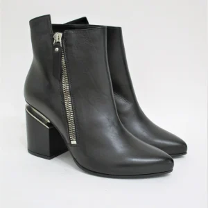 Tronchetto pelle donna VIC MATIè IT6978D nero