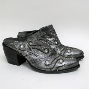 Sabot donna FRU.IT 5505 nero argento