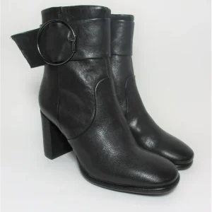 Tronchetto pelle donna PAOLA FERRI 7099 nero