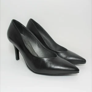 Décolleté pelle donna PAOLA FERRI 5215 nero