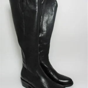 Stivale texano pelle donna VALERY 550 nero