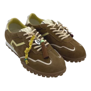 Sneakers pelle donna GIO+ Combi Brown -Cielo 07 -