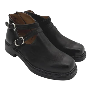 Scarpa pelle donna AS98 Nero - C15104 -