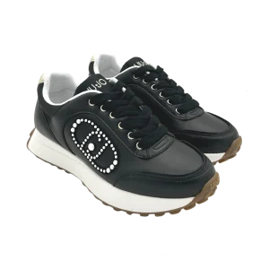 Sneakers pelle LIUJO Black  - Lolo 17 -