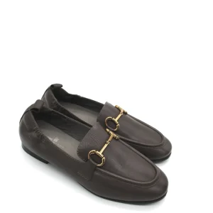 Mocassino pelle donna GoUp by Valery Coffee - WX35 -