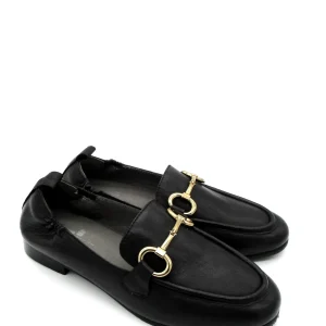 Mocassino pelle donna GoUp by Valery Nero - WX35 -