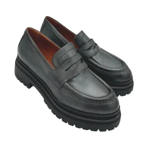 Mocassino pelle donna Mjus Peltro - T60122 -