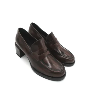 Mocassino pelle donna Poesie Veneziane Cognac - SMA23 -