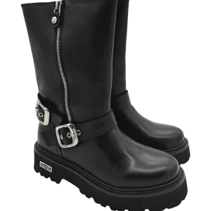 Anfibio pelle donna CULT Black -CLW4587-