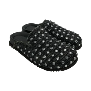Sabot Black Rose by Zoe raffia Black  - New Youker 01 -