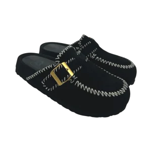 Sabot suede donna Miss Olivia Nero - Iris -