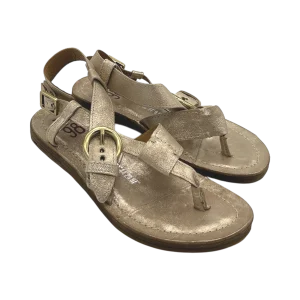 Sandali bassi pelle donna AS98 Platino - A16061 -