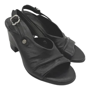 Sandalo pelle donna AS98 Black - C35001 -