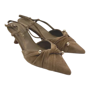 Sandalo pelle donna Apepazza Cognac - Sue-