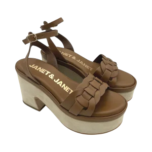Sandalo pelle donna Janet & Janet Cuoio - J 152 -